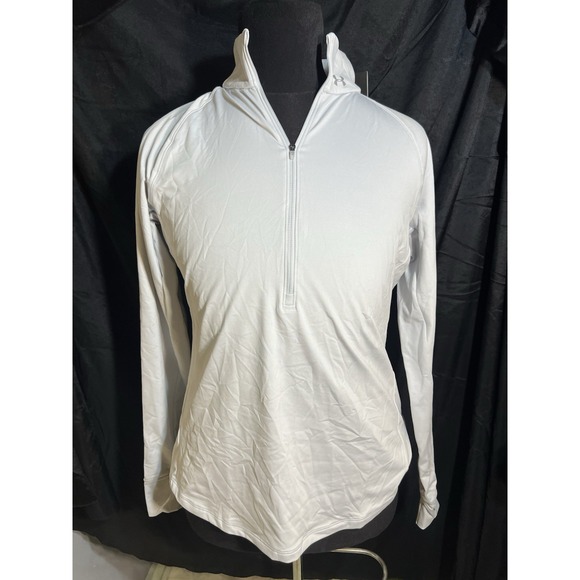 NWT XL UNDER ARMOUR Rebel Light Gray ColdGear Cozy Half-Zip Pullover (2237) - Picture 10 of 10
